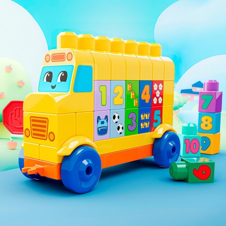 Mega Bloks - Build & Count Bus