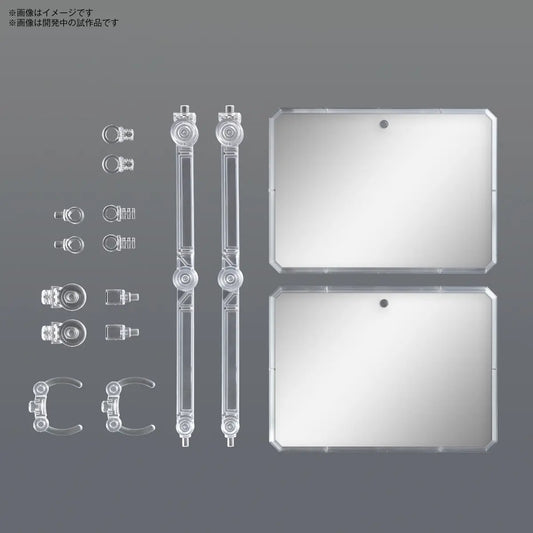 Bandai Action Base 7: Clear with Mirror Stickers