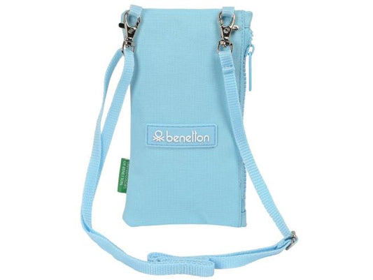 Benetton sequins mobile phone wallet back