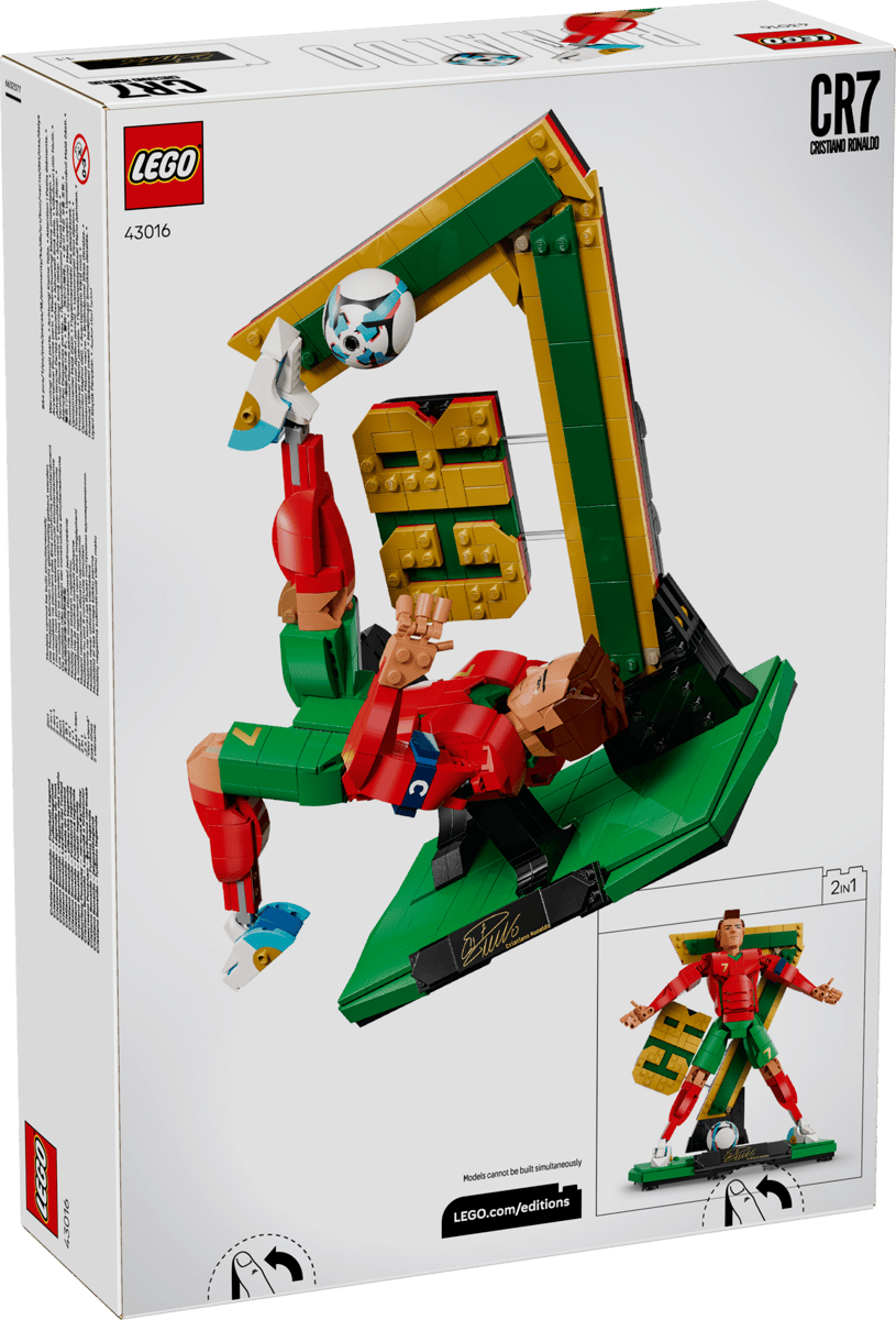 LEGO® | Editions: Cristiano Ronaldo - Soccer Legend (43016)