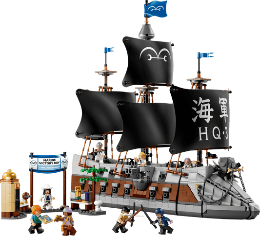 LEGO® | One Piece: Garp's Marine Battleship (75646)