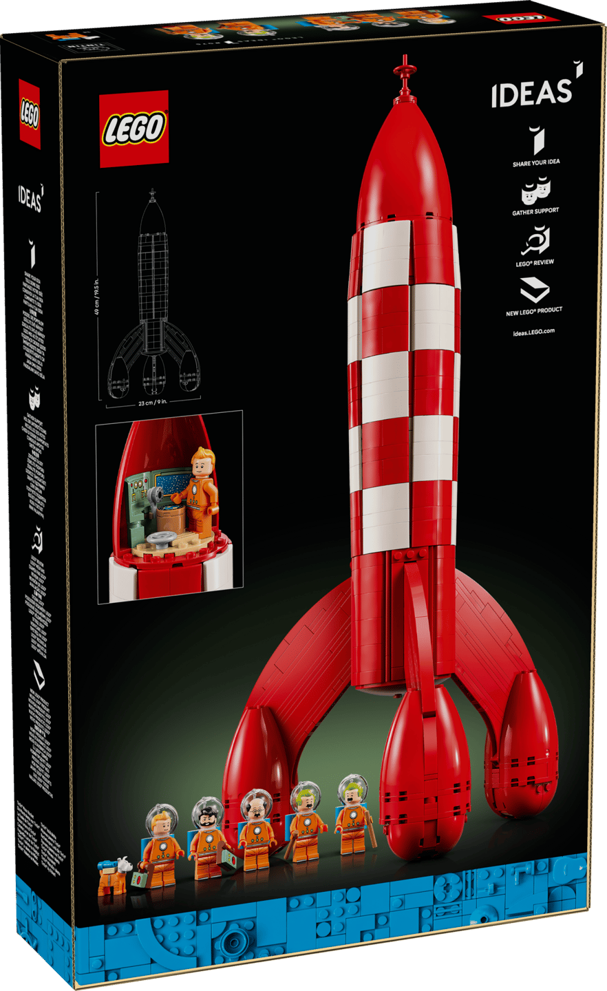 LEGO® | Ideas: Tintin® Moon Rocket (21367)
