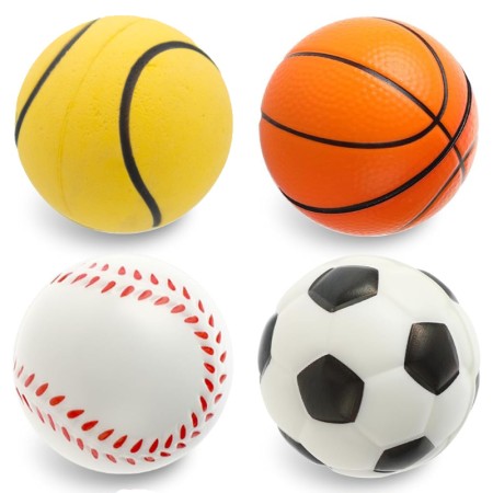 Bouncy Sponge Ball 63mm Assorted