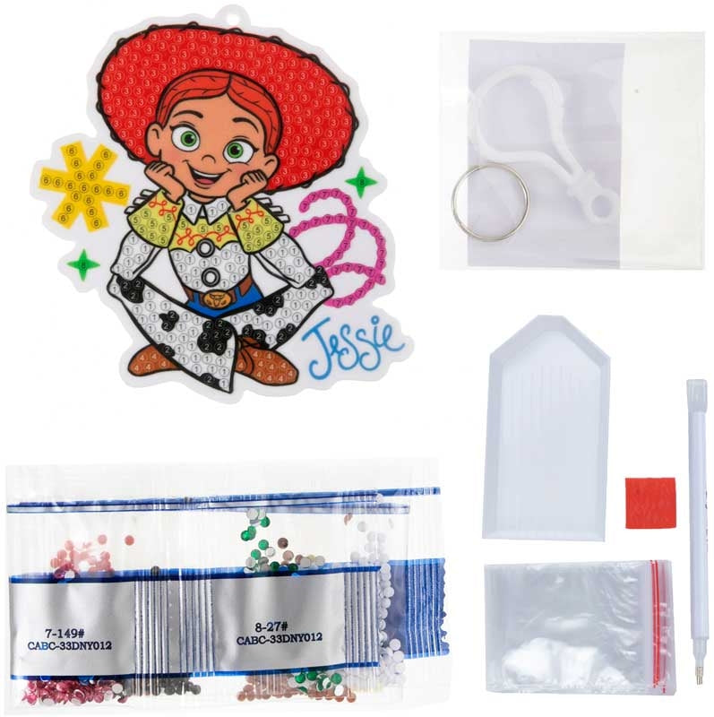 Craft Buddy | Disney Toy Story: Jessie Crystal Art Bag Charm
