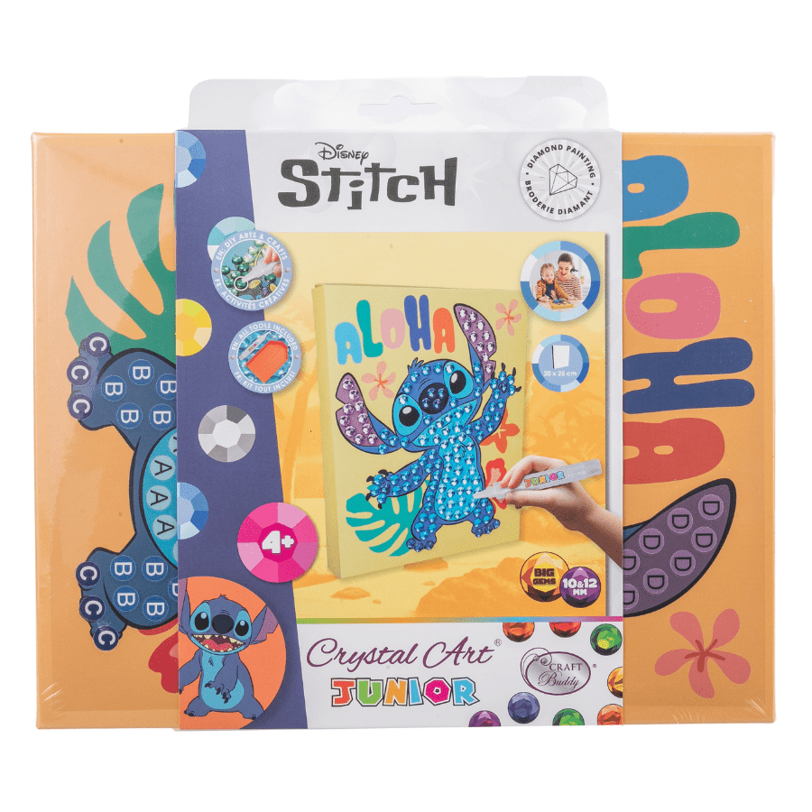 Craft Buddy Stitch Disney Crystal Art Junior close up