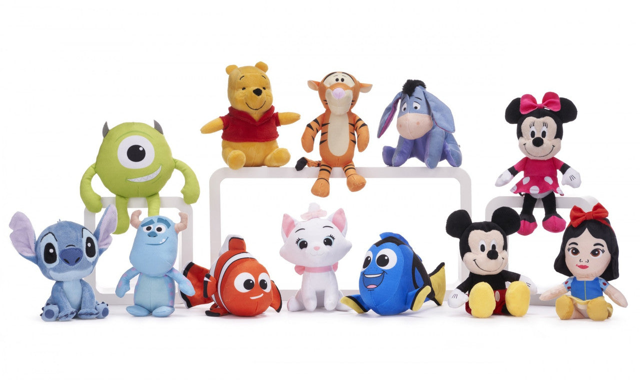 Disney 6 inch Mini Plush assorted character plush toys