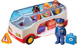 Playmobil: 1.2.3 Airport Shuttle Bus (6773)