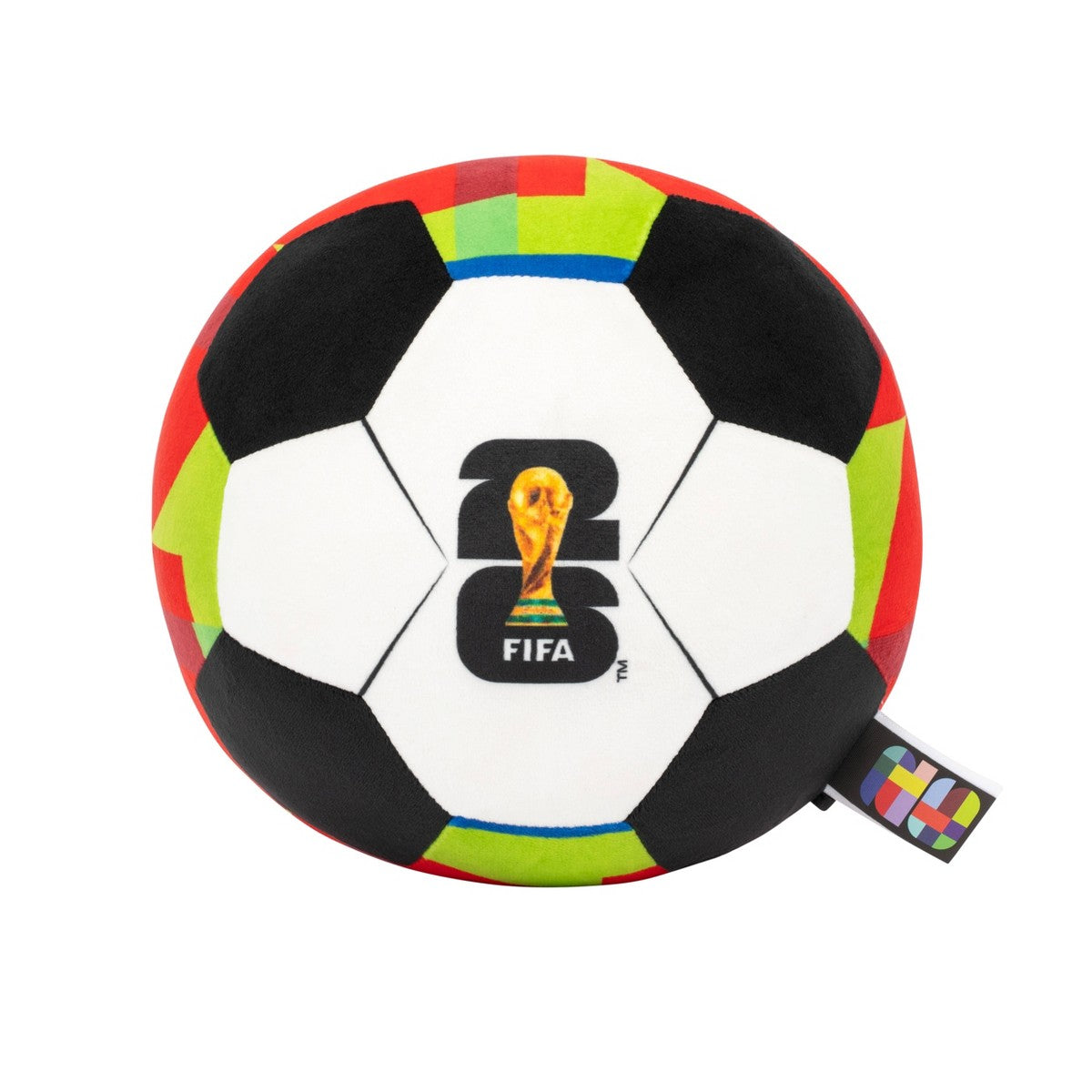 FIFA 9 inch red plush soccer ball high quality product image