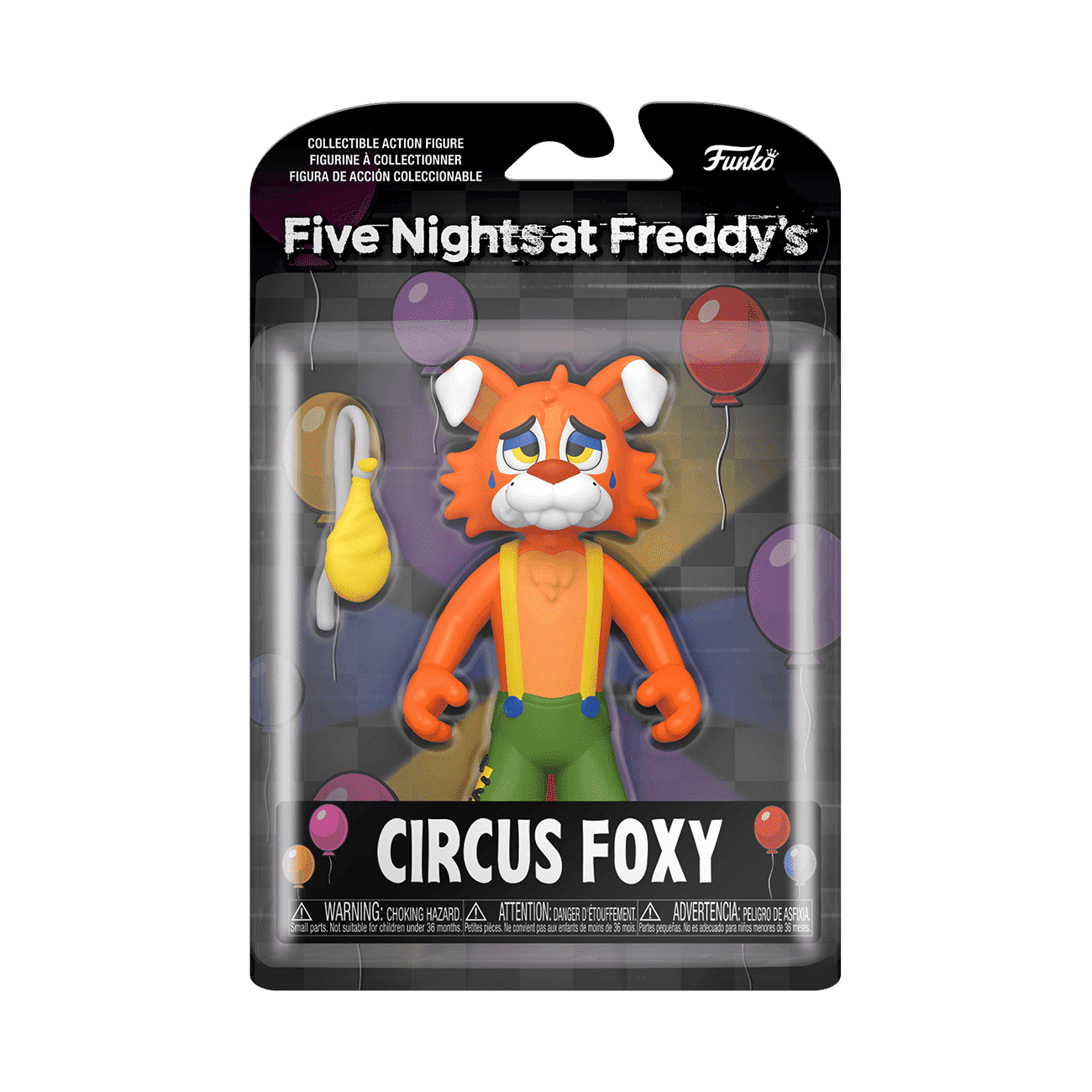 Funko Five Nights at Freddy's Circus Foxy Action Figure packaging