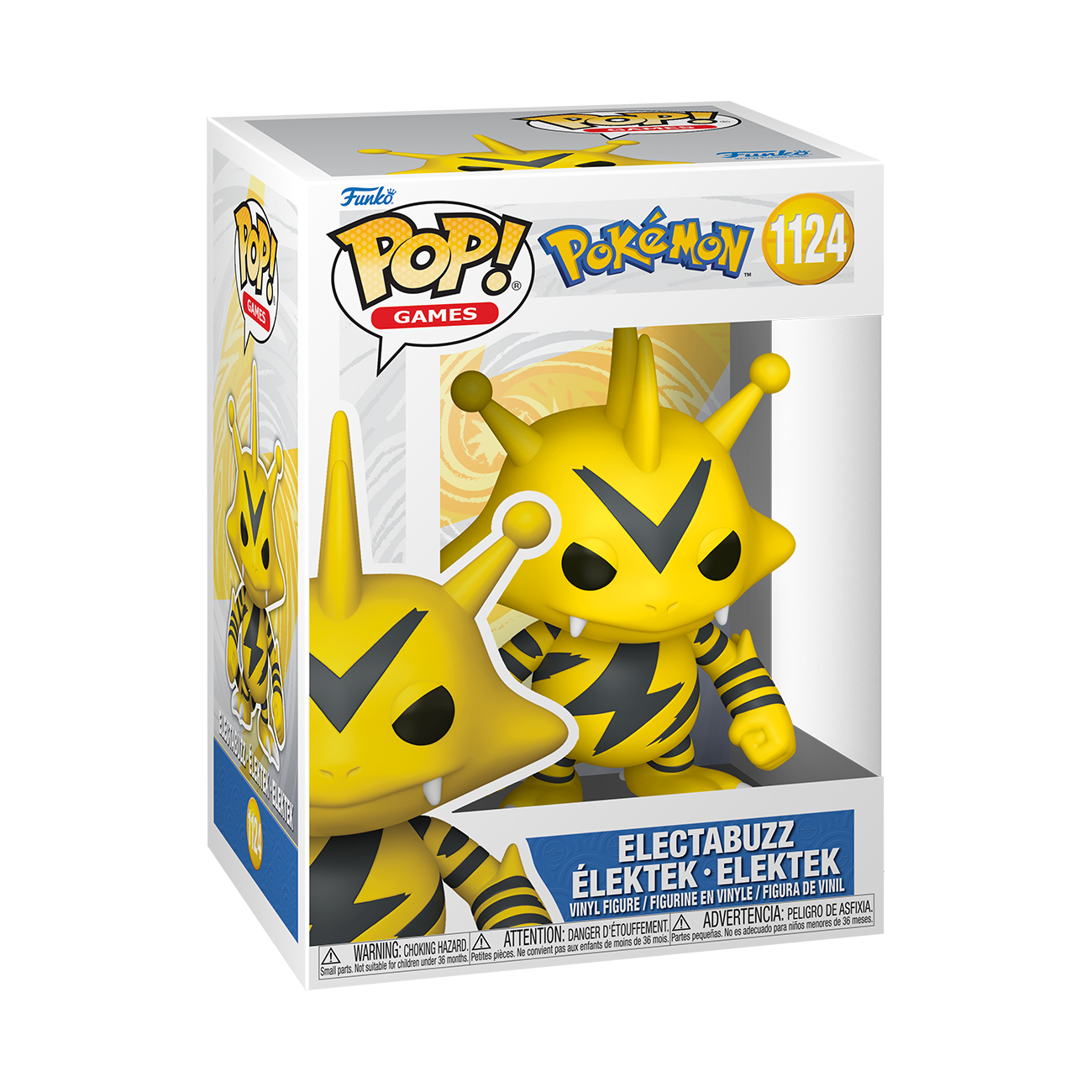 Funko POP! Games Pokémon Electabuzz 1124 box