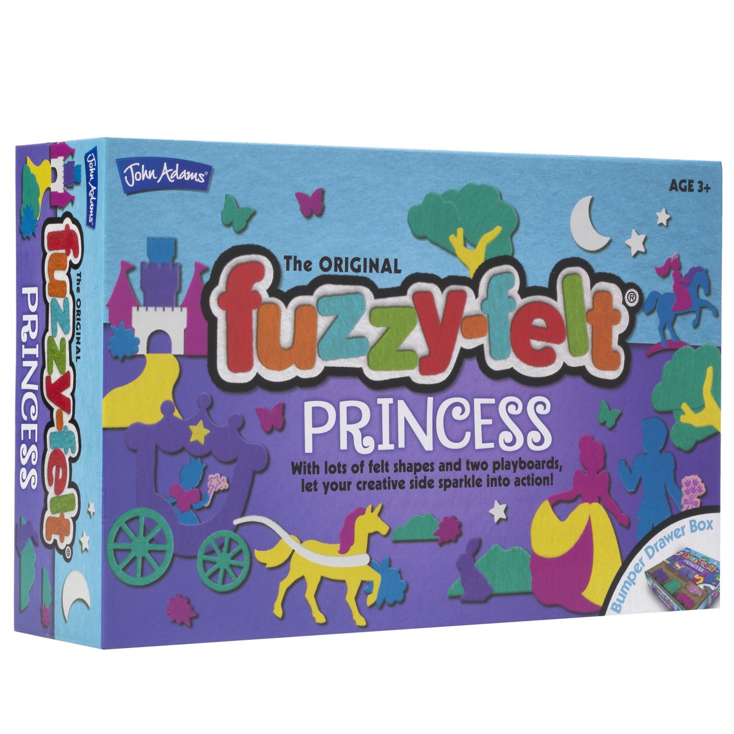 Fuzzy-Felt Princess Drawer Set box