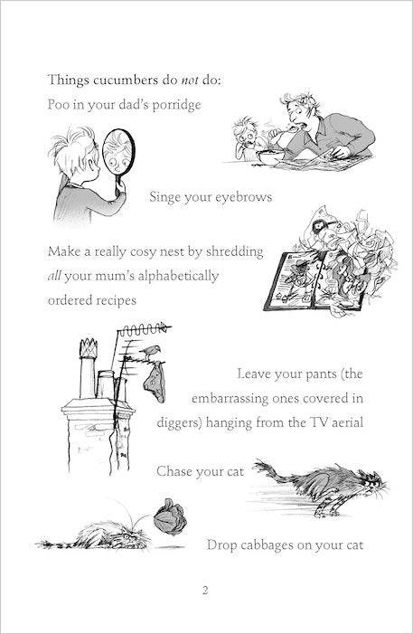 The Boy Who Grew Dragons interior sample page