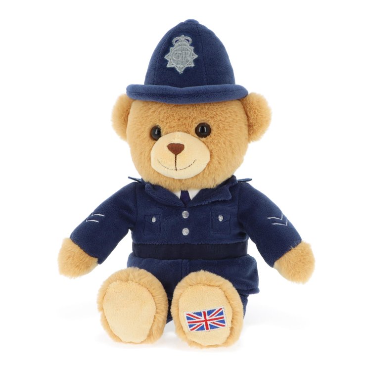 Keel London Policeman Bear 15cm soft toy