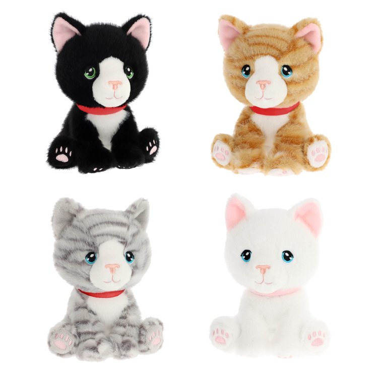 Keeleco Kitty Love 14cm assorted soft toys