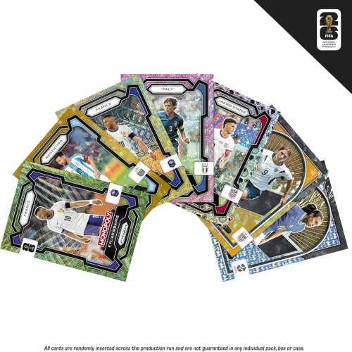 Monopoly Panini Prizm FIFA World Cup card detail