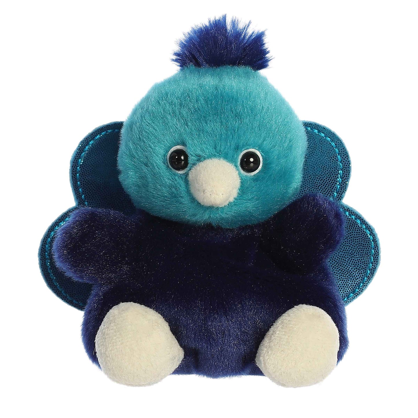 Aurora Palm Pals Elton Peacock 5 inch plush