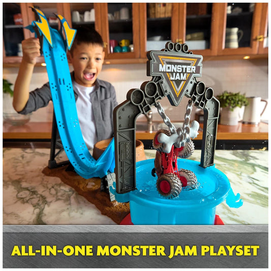 Monster Jam 1:64 Mud Blaster Playset