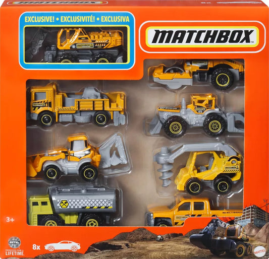 Matchbox 8 Pack Assortment (Styles May Vary)