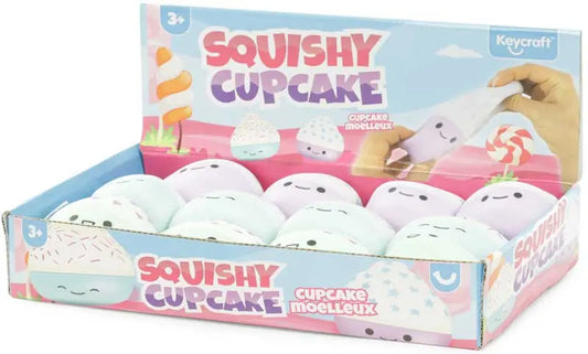 Squishy Cupcake Sensory Toy (Assorted)