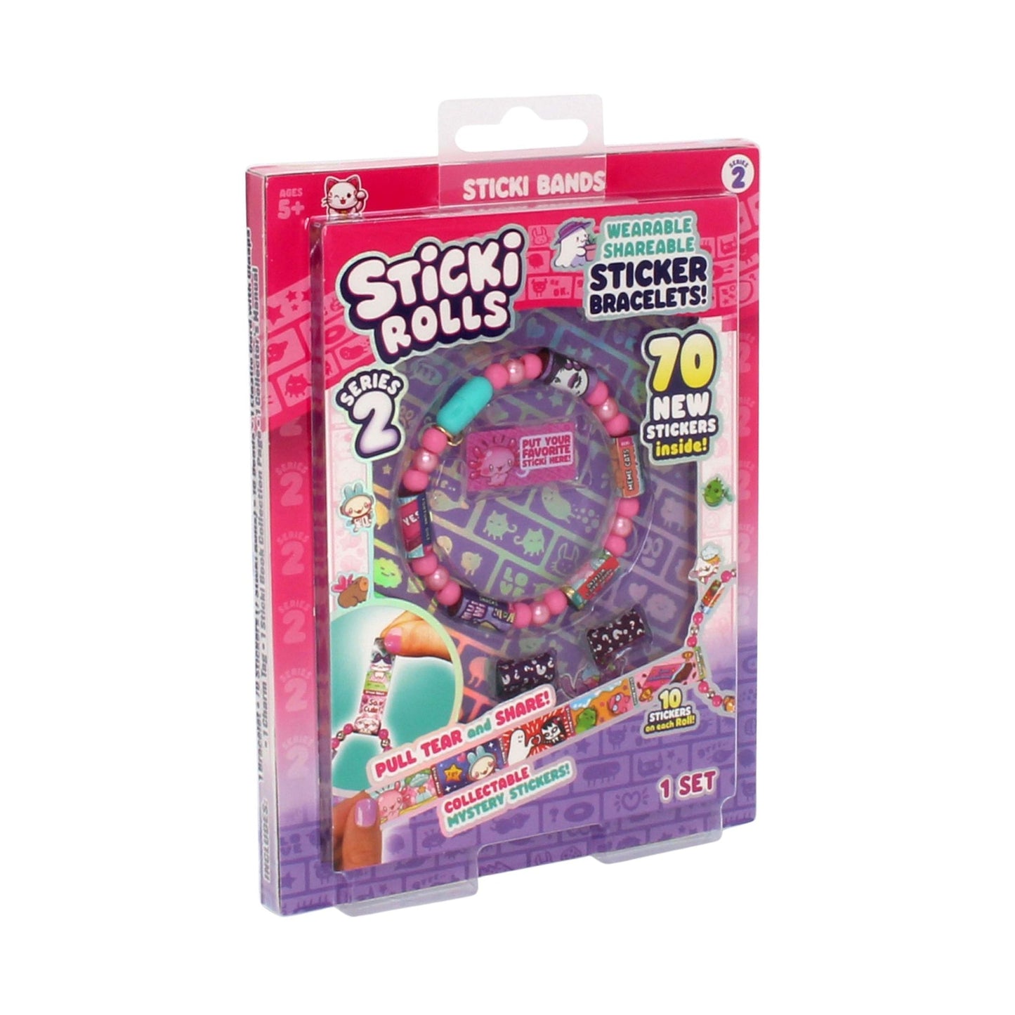 Sticki Rolls Sticki Band Single Pack Series 2 packaging