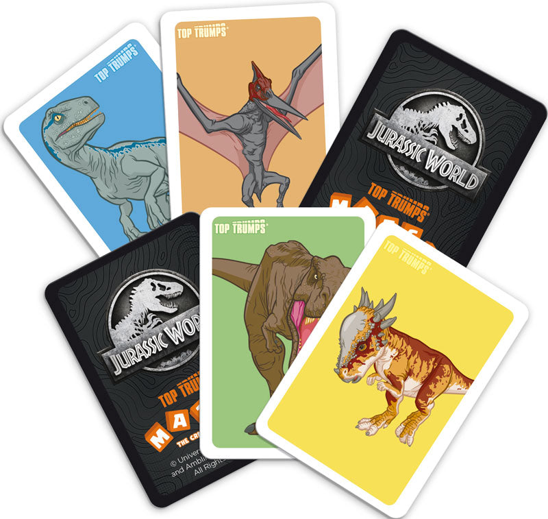 TOP TRUMPS MATCH JURASSIC WORLD