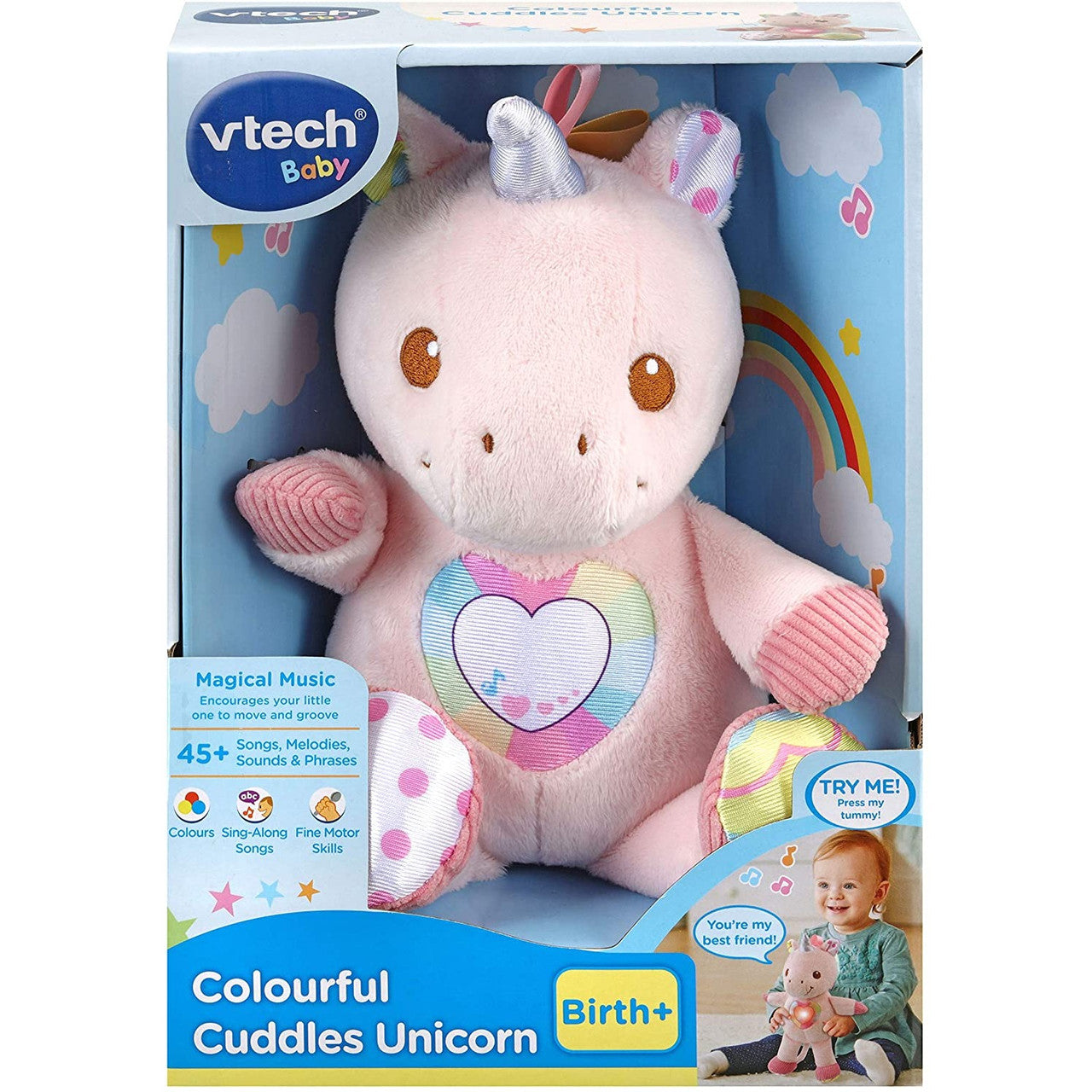 VTech Colourful Cuddles Unicorn