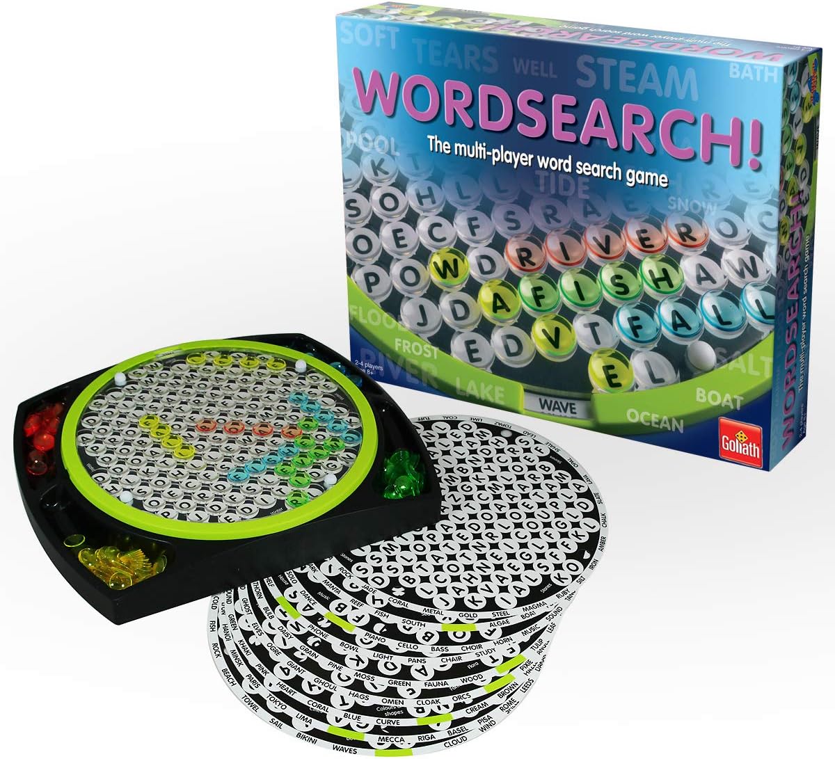 Goliath Wordsearch game components image