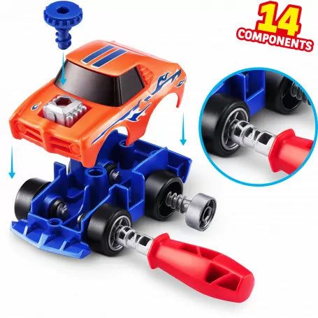 5 Surprise Make-A-Racer