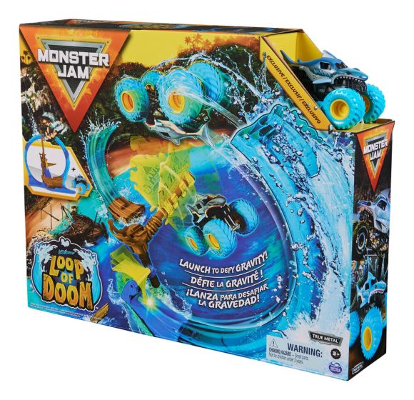 Monster Jam 1:64 Stunt Playset