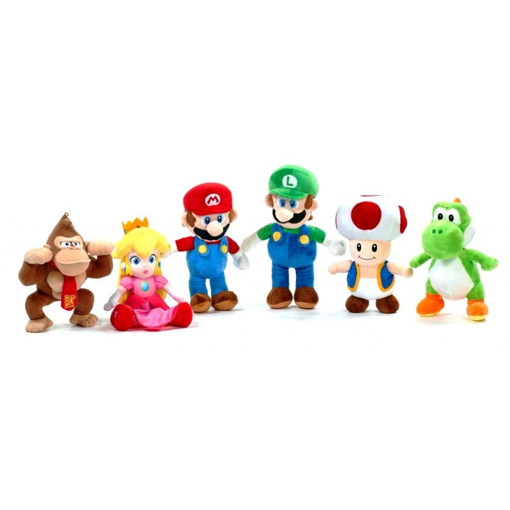 Mario 14" Plush Assortment with Princess