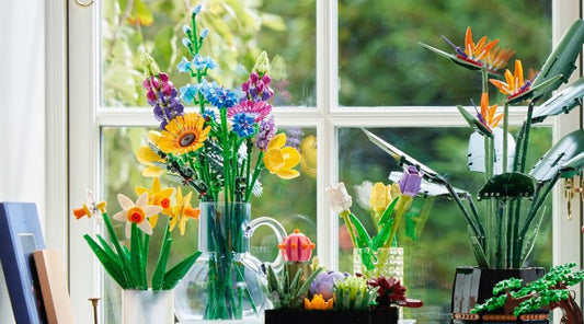 New LEGO® Botanical Collection sets make perfect gifts for people to form bonds and grow closer