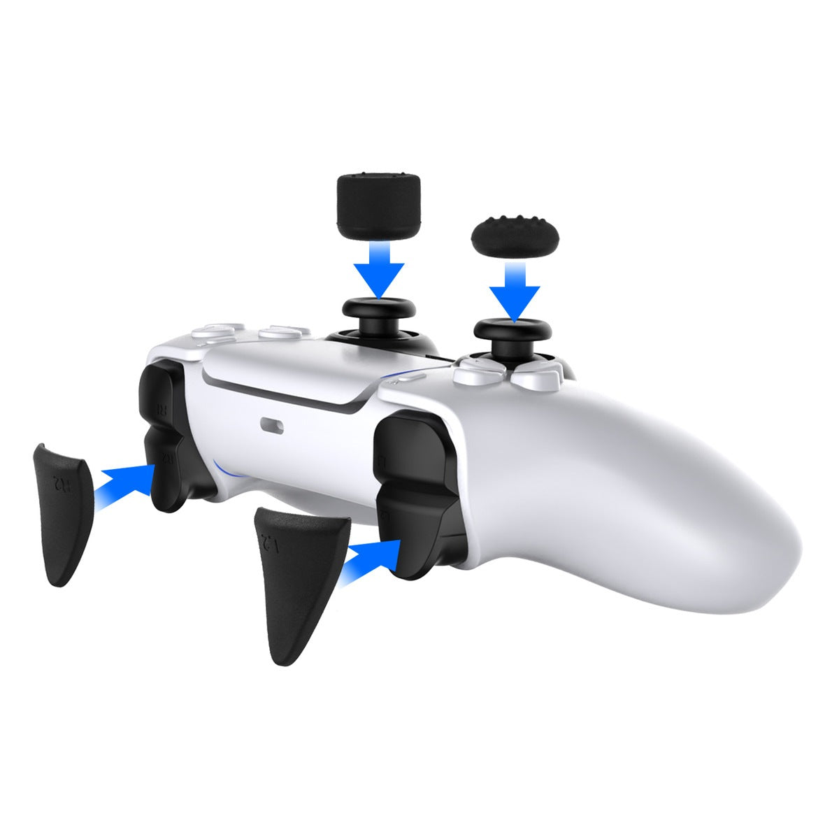 8-in-1 Precision Triggers & Grips Kit for PlayStation 5
