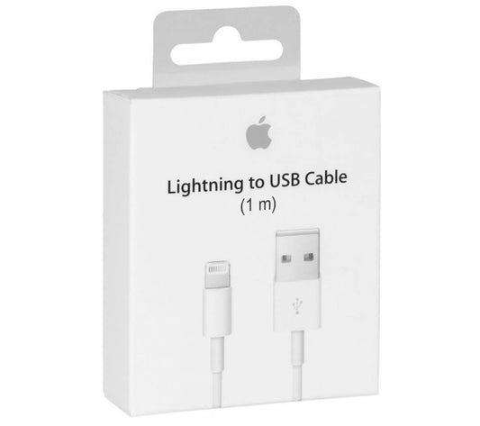 Apple iPhone USB Type A to Lightning Original Cable 1M/ Male-Male/ White