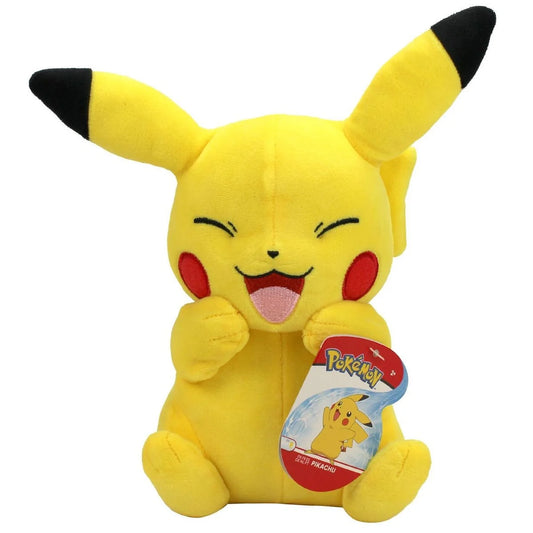 Pokemon - 8in Plush Pikachu Laughing
