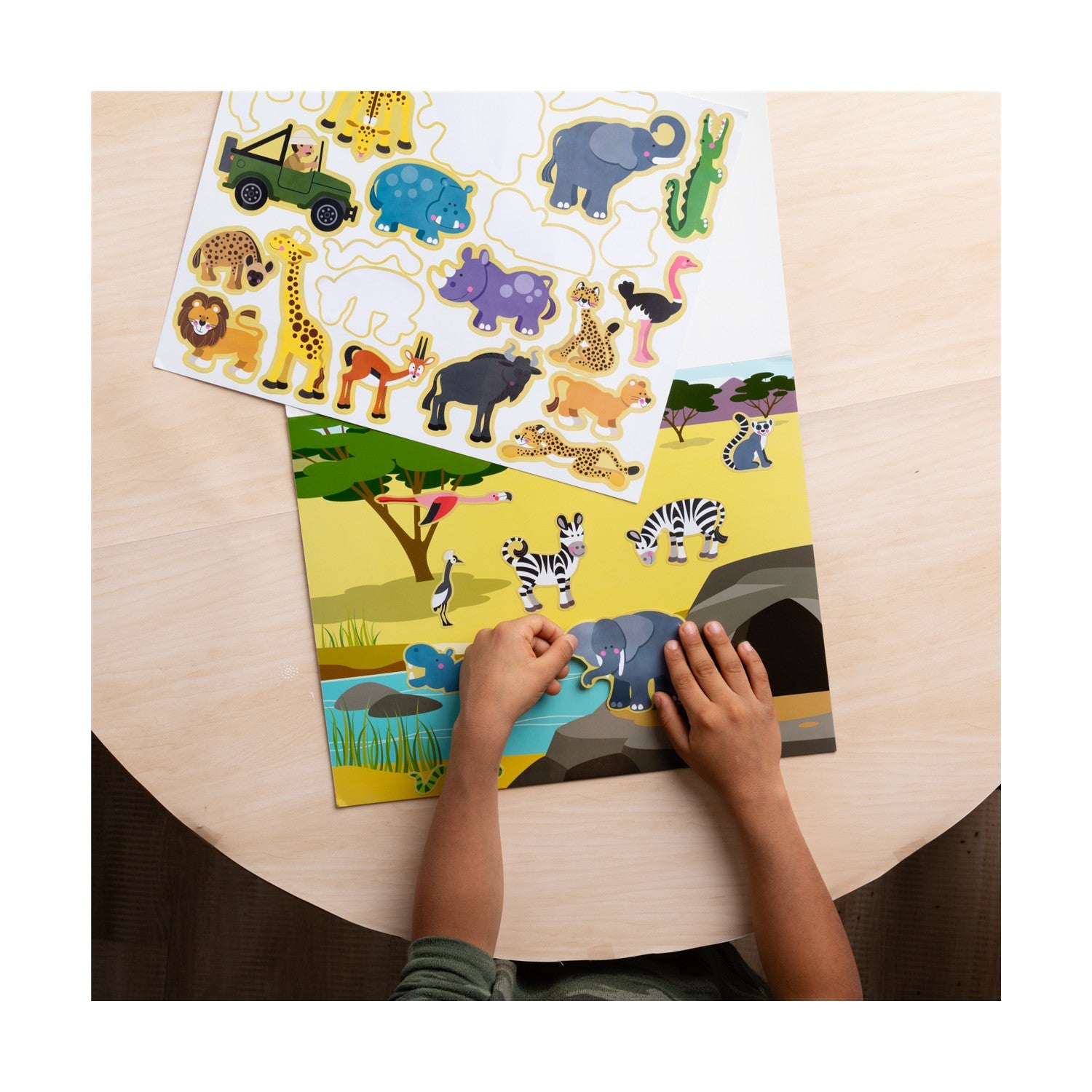 Melissa & Doug: Habitats - Reusable Sticker Pads