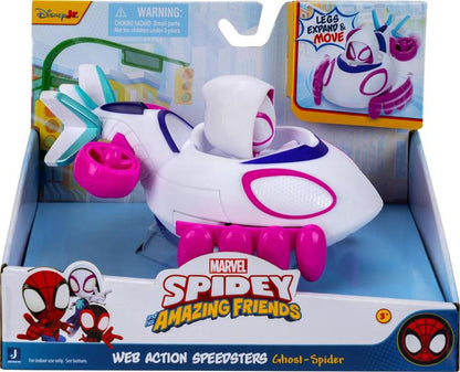 Spidey and His Amazing Friends Web Action Speedsters packaging