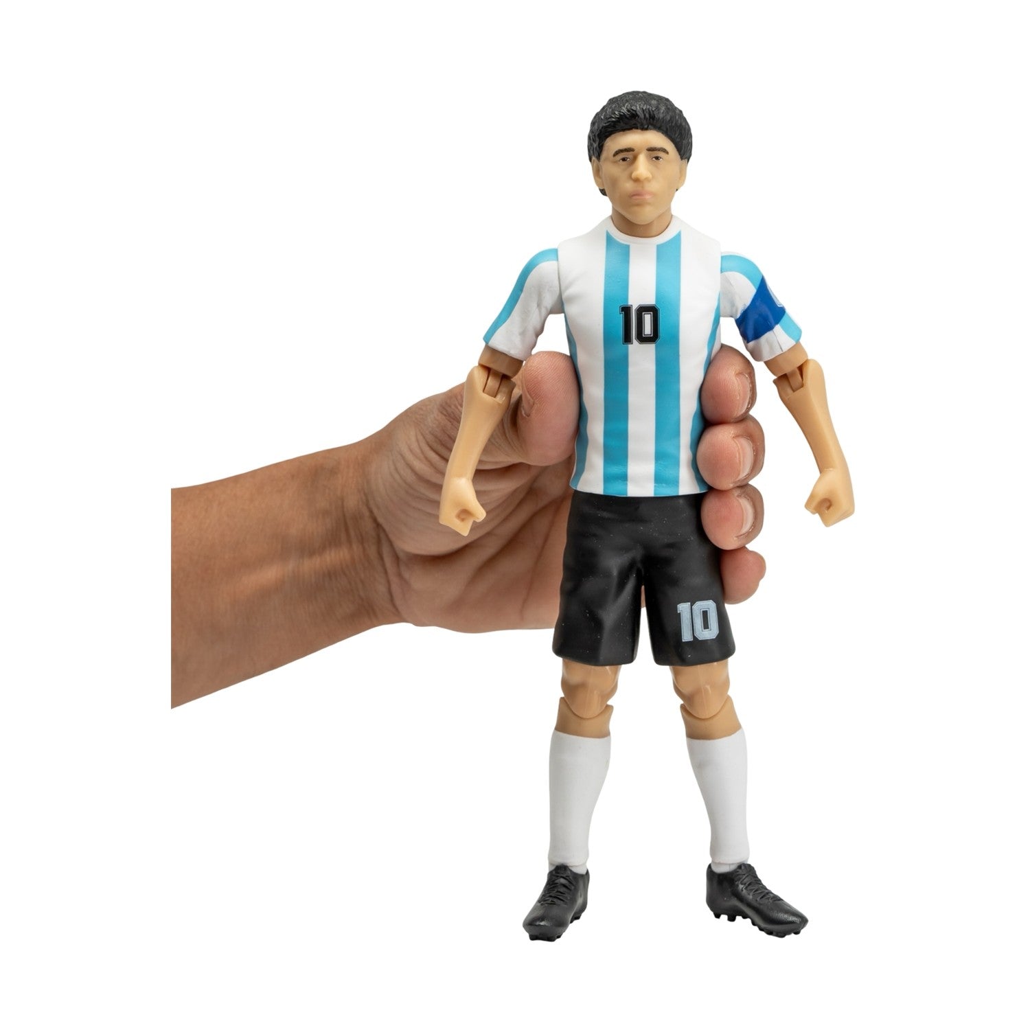 Banbo Toys Argentina Diego Maradona action figure angle view