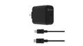 Griffin USB C Plug 18W + USB C to Lightning Cable Black