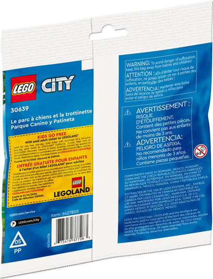 LEGO® | Polybag: Dog Park and Scooter (30639)