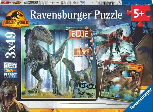 Ravensburger Jurassic World 3x49 Piece Puzzle