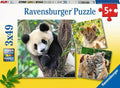 Ravensburger Wildlife 3 x 49 piece puzzle box
