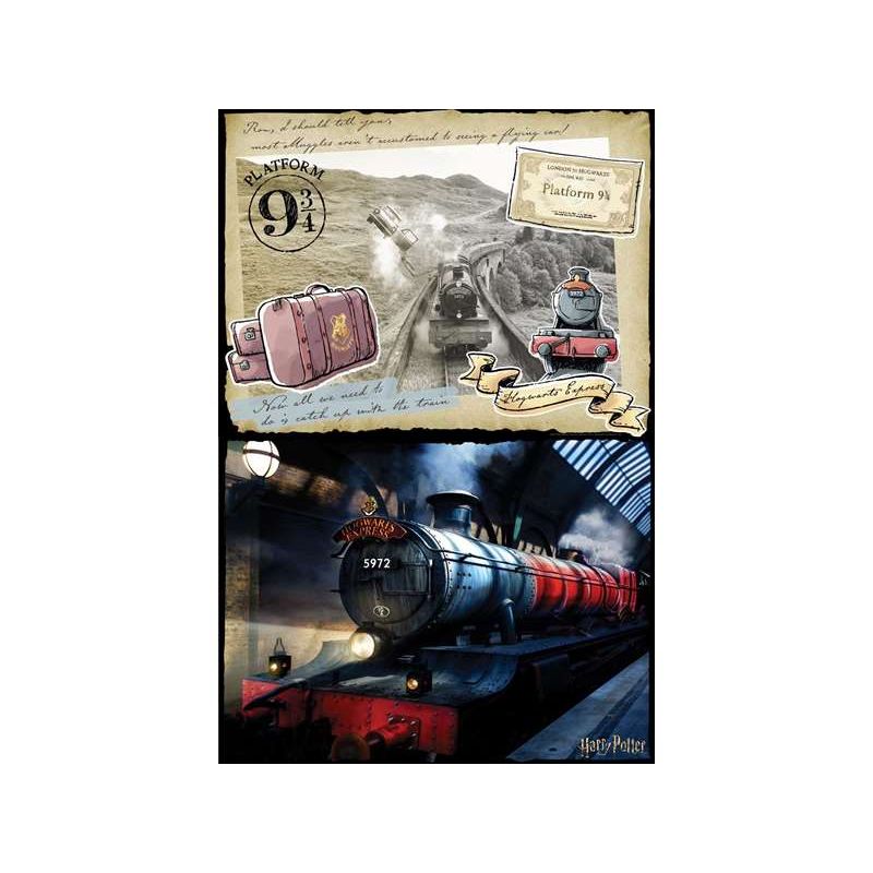 Harry Potter Scratch Off Puzzle: Hogwarts Express 500 Piece