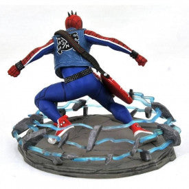 Diamond Select Figure Marvel Gallery Spiderpunk Diorama