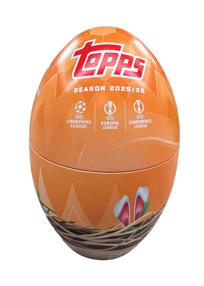 Topps UEFA Club Competitions 2025/26 Spring Tin orange
