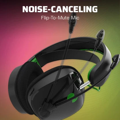 PDP XBOX PHANTOM WIRELESS HEADSET Black Senza fili Nero e verde, PDP XBOX PHANTOM WIRELESS HEADSET Black
