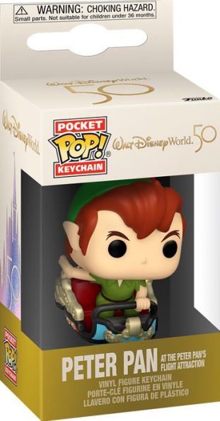 FUNKO POP! : DISNEY WORLD 50TH - PETER PAN POCKET KEYCHAIN