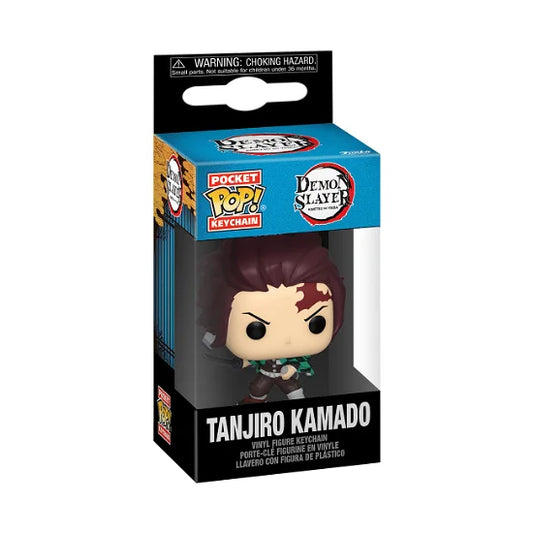 Funko POP Keychain: Demon Slayer Tanjiro Kamado