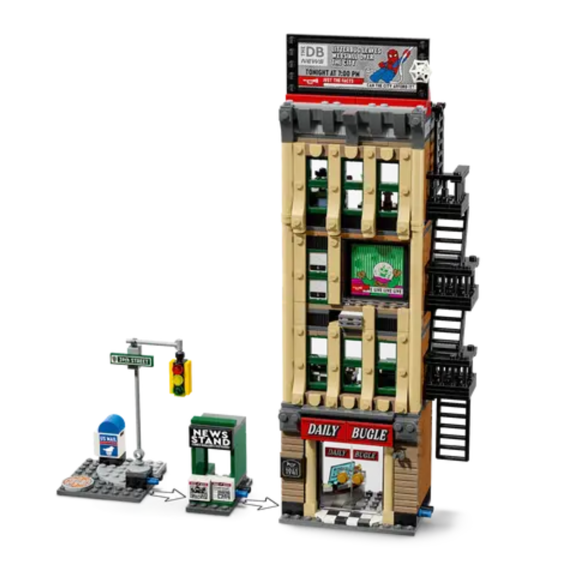 LEGO® | Marvel: Spider-Man vs. Mysterio – The Daily Bugle (76342)