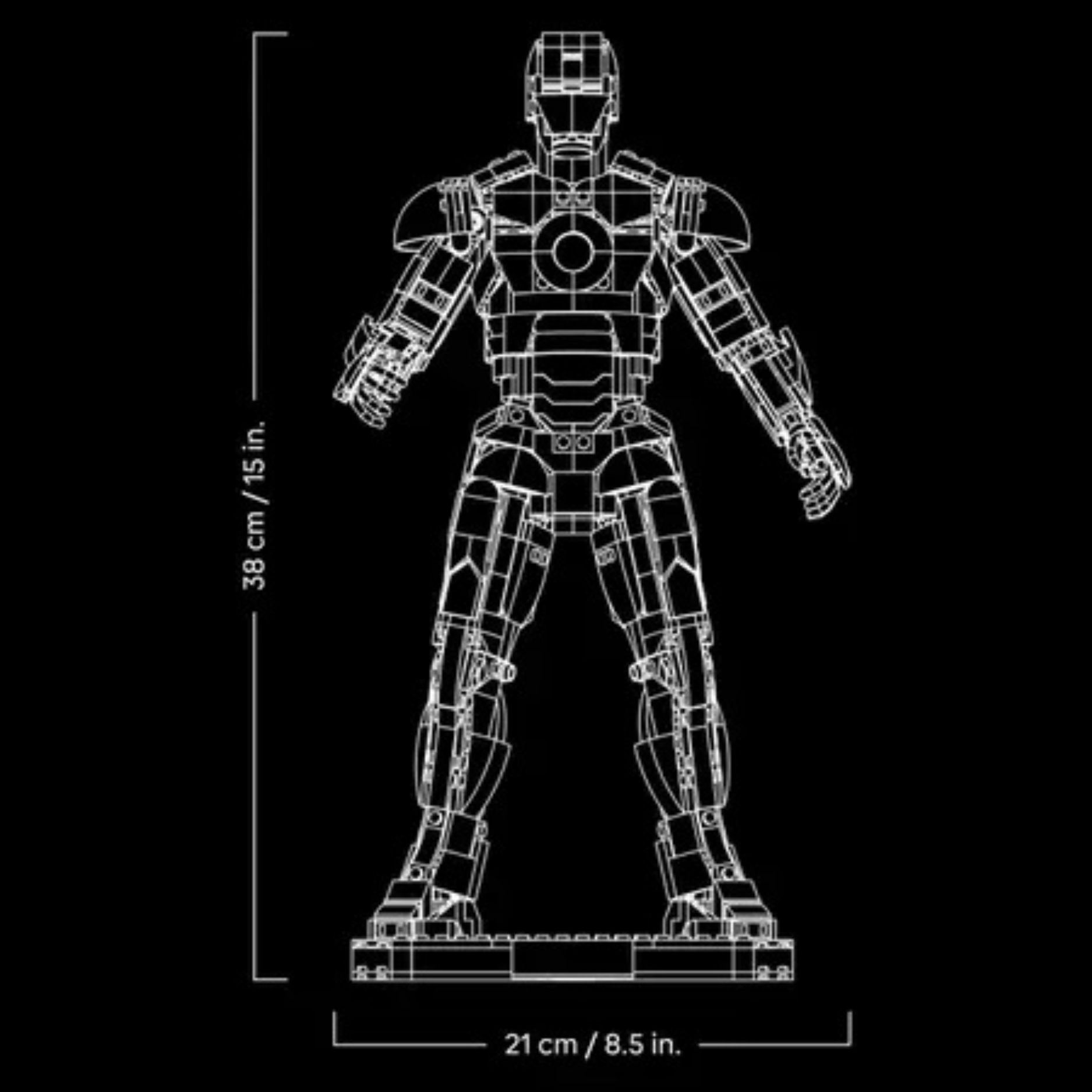 LEGO® | Marvel: Iron Man Mark 3 Collectors' Edition (76344)