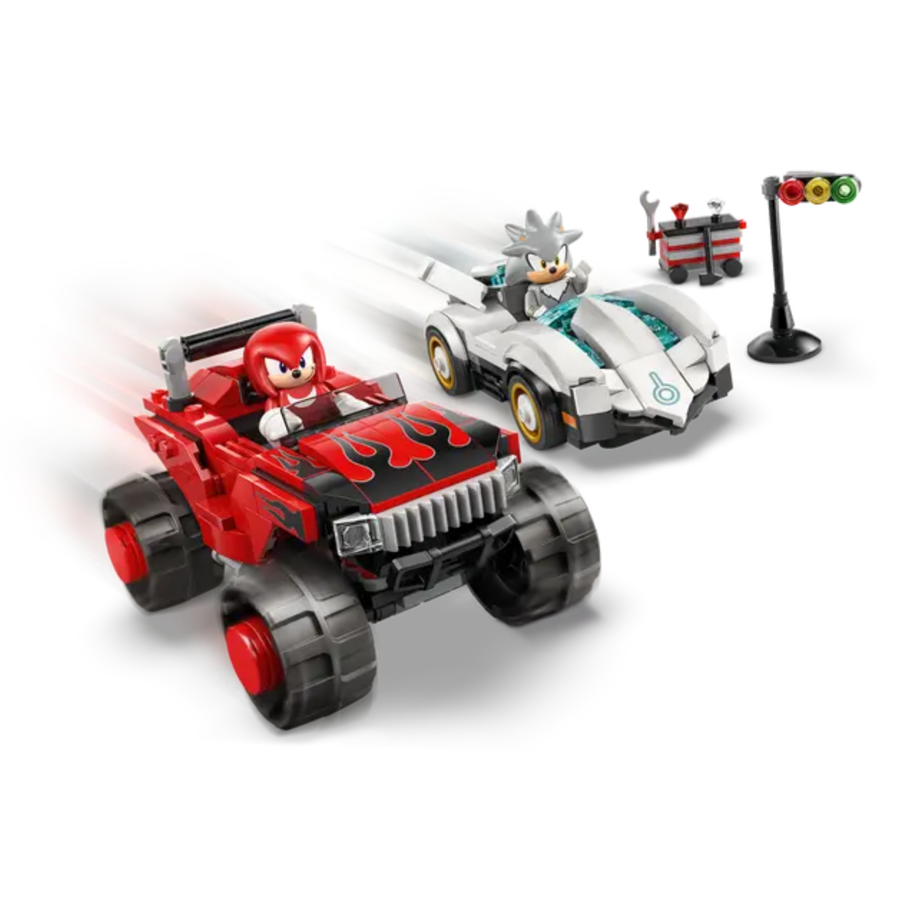 LEGO® | Sonic: Silver's Car vs. Knuckles' Monster Truck (77118)